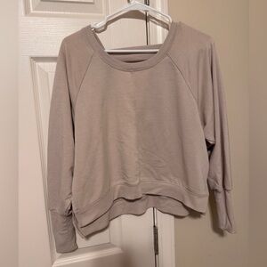 Yogalicious Women's Light Tan Sweatshirt